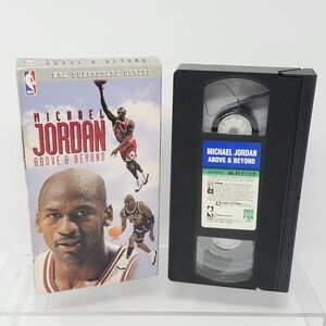 Michael Jordan Above & Beyond VHS Tape